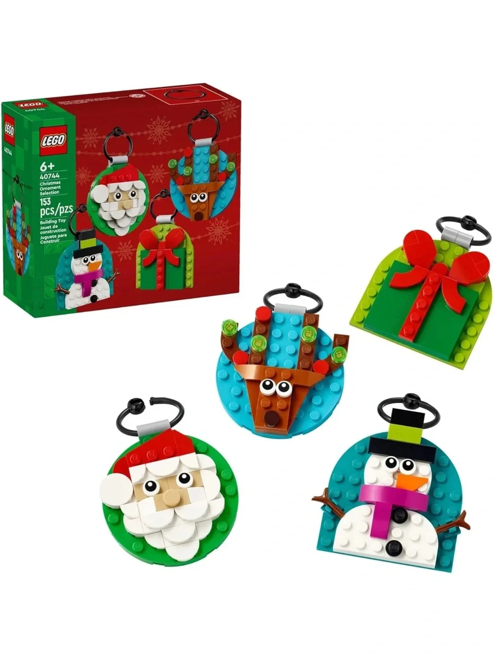 LEGO Christmas Ornament Selection 40744